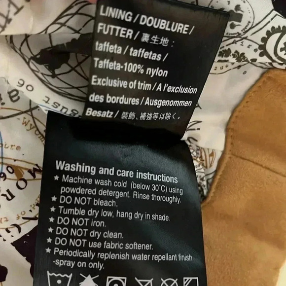 [M] Burton Mustard Rancher Faux Suede  Puffy Vest - Women's - Picture 8 of 13